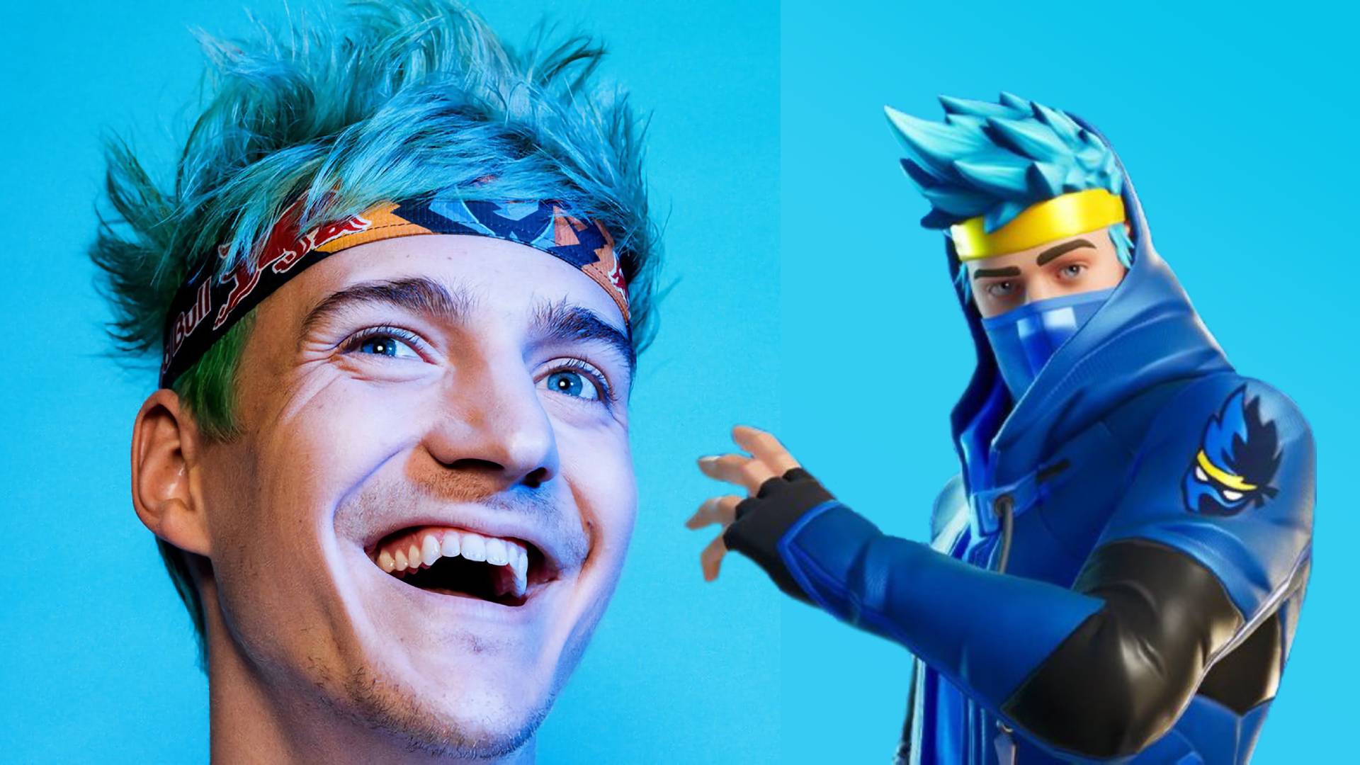 Blue Haired Ninja in Fortnite - wide 8