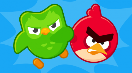 angry birds en duolingo