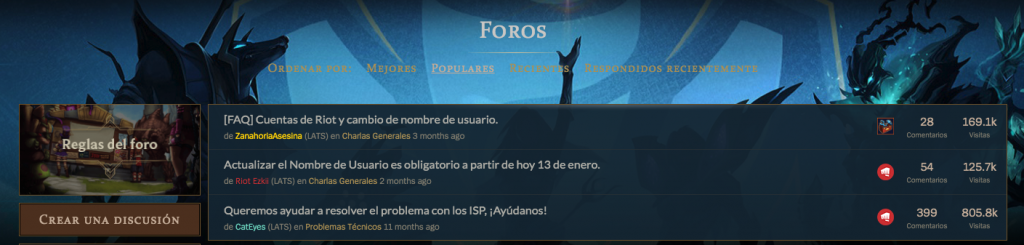 foro lol