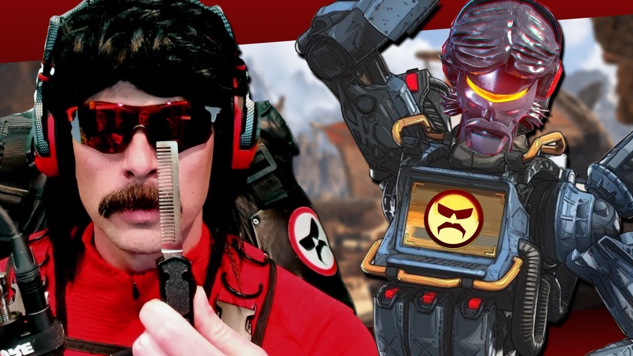 dr disrespect no jugará más apex legends