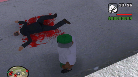 la sangre en gta