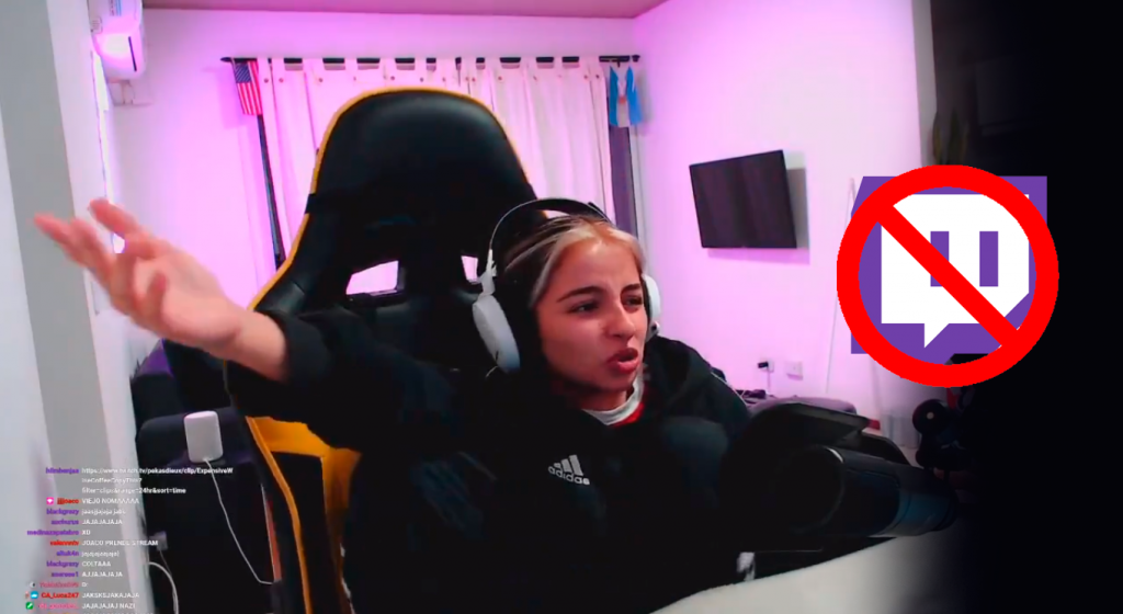 » Streamer argentina pierde la paciencia e insulta en vivo a otra chica