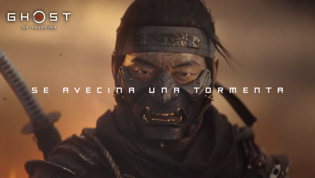 ghost of tsushima trailer español latino