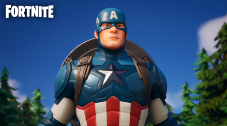 skin capitan america fortnite