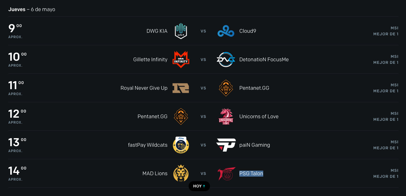 » Fechas y equipos confirmados para el Mid Season Invitational 2021